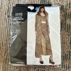 Never worn country pop star costume